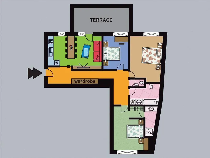Rybna 9 Apartments 프라하